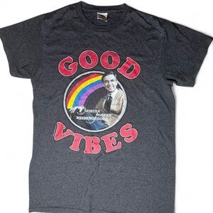 Delta Good Vibes Charcoal Tee